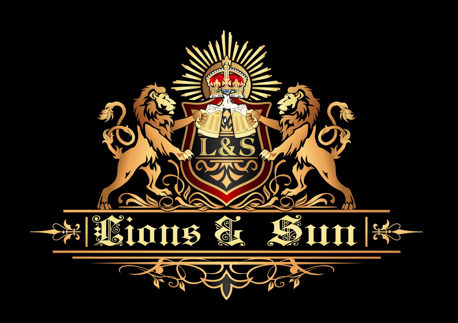 Lions & Sun Logo